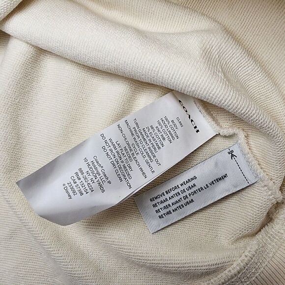 NWT Disney X Coach WOMEN'S Ice Skate Motif Hoodie CL692 S Small - Picture 6 of 6